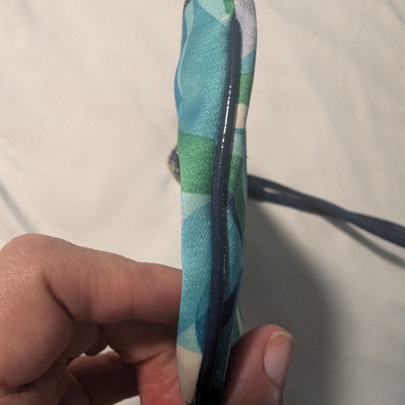 Coach Poppy Optic C Sateen Wristlet - Picture 6 of 10